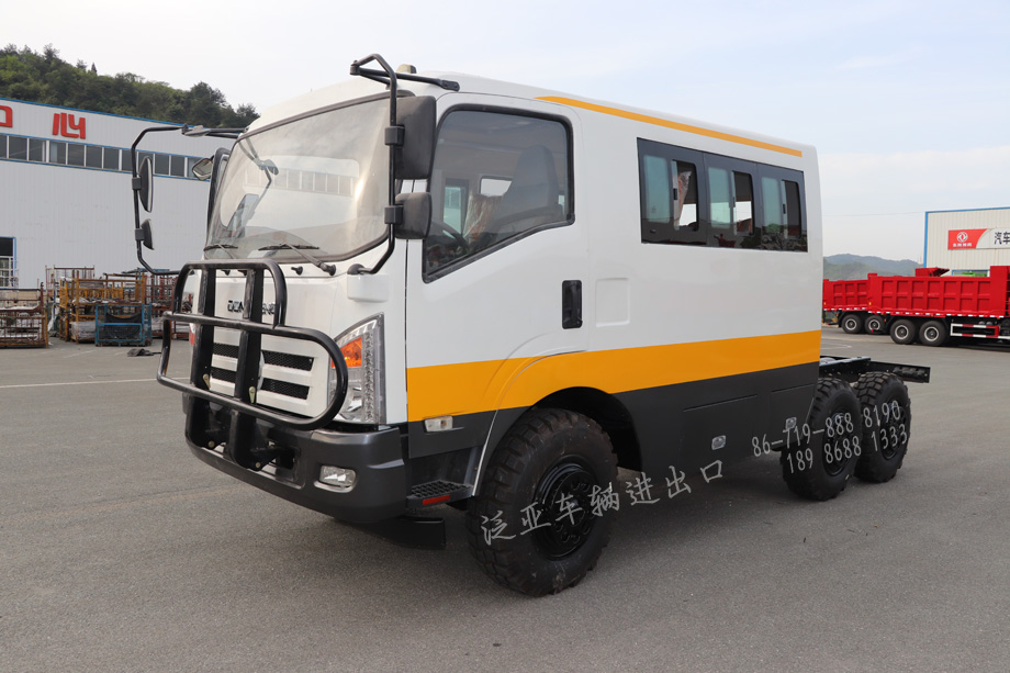 六驱工程车底盘,多用途客车底盘