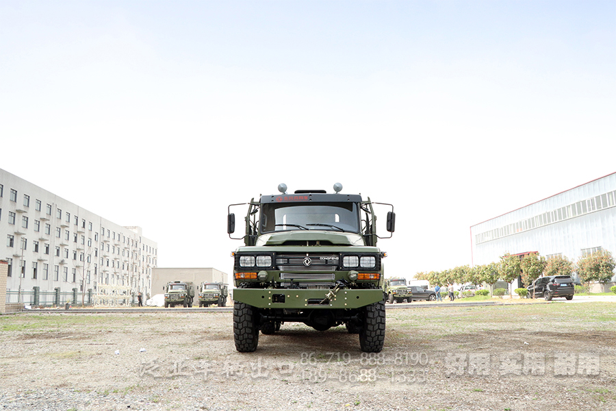 <strong>10辆东风六驱EQ2082长头越野卡车顺利交付</strong>