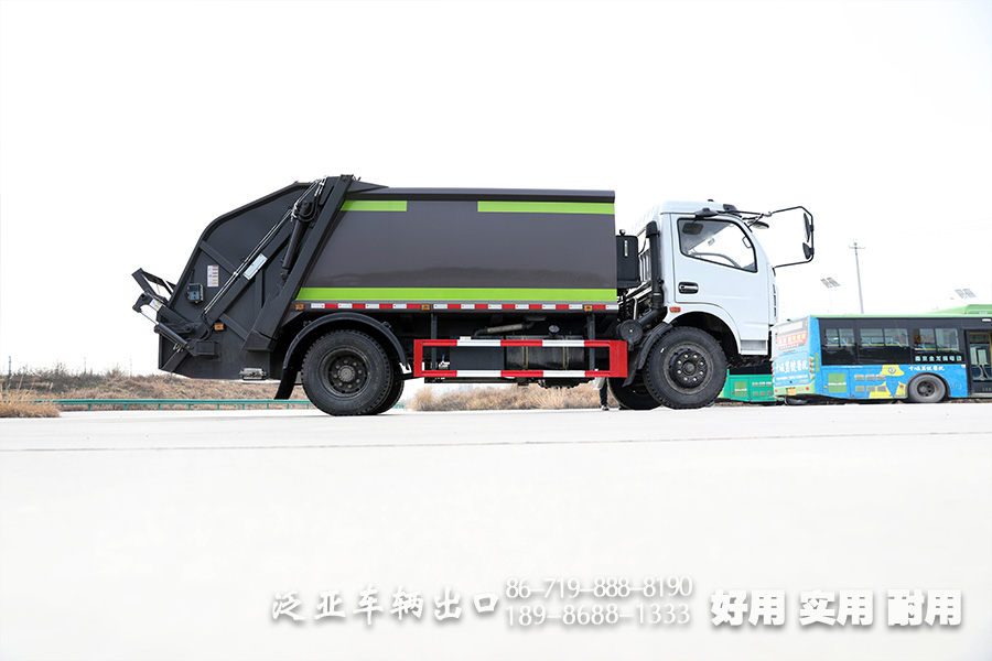 压缩式垃圾车,9立方垃圾车,东风环卫车,垃圾车厂家,垃圾车销售,4*2垃圾车