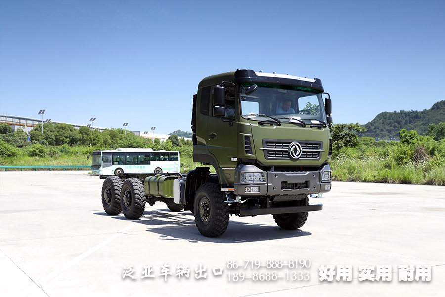6x6卡车,越野卡车底盘,340马力底盘,长途货车底盘,越野货车底盘,越野专用车底盘,340马力重卡