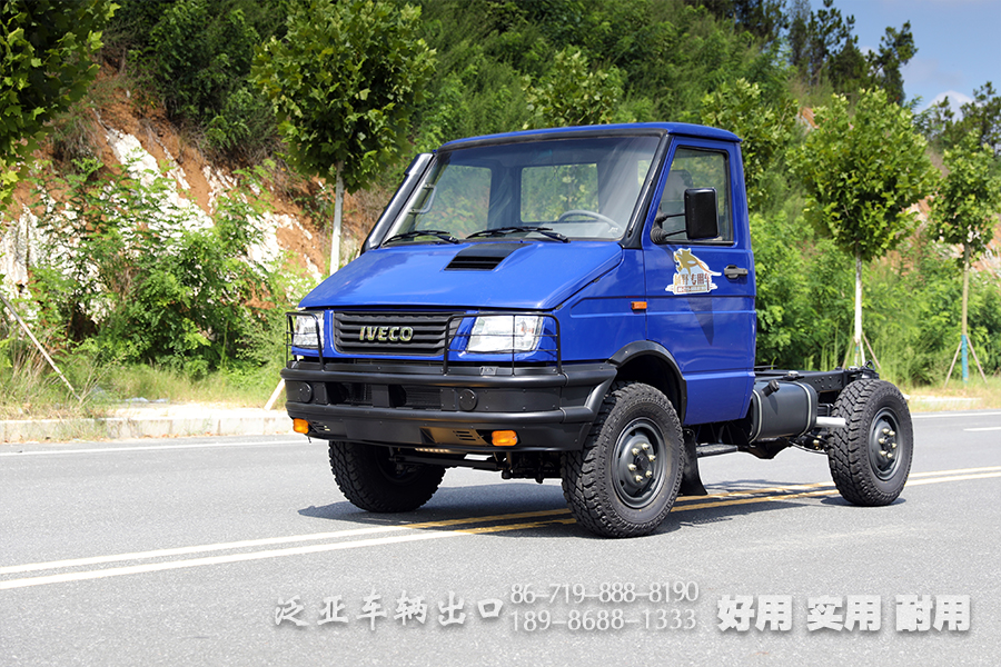 四驱依维柯,NJ2045,森林山路越野,短头底盘,越野底盘,小巧轻便的底盘改装
