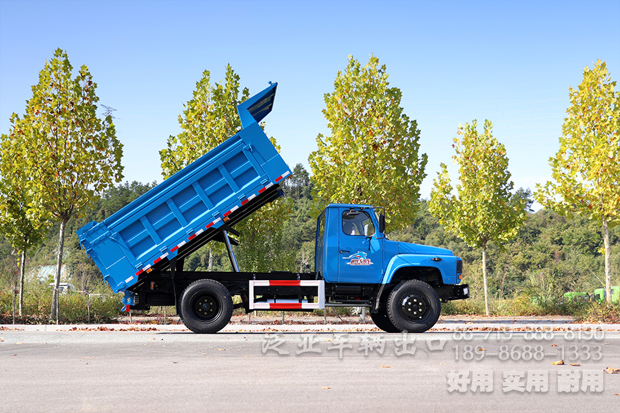 轻型自卸卡车,尖头自卸,单杠自卸汽车,出口自卸货车,东风商用卡车,4x2自卸汽车,东风4X2运输车,4x2卡车