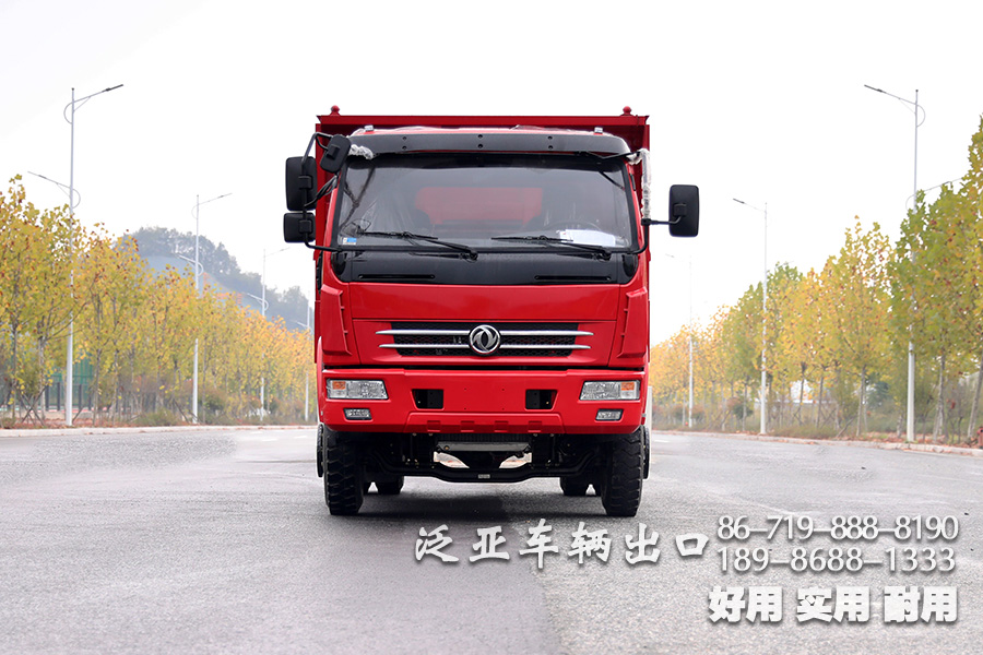 5吨自卸车,东风轻卡自卸,出口专供卡车,东风单排4*2,轻型自卸货车