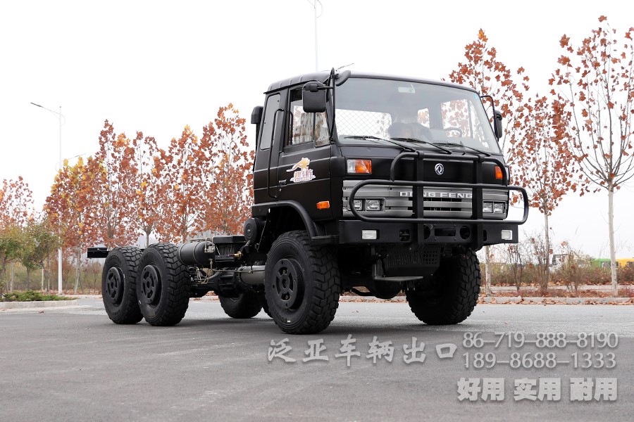 东风六驱一排半驾驶室,EQ2102N,越野底盘,专用车底盘,东风6*6,东风平头底盘,153双排驾驶室,军车底盘,153双排底盘