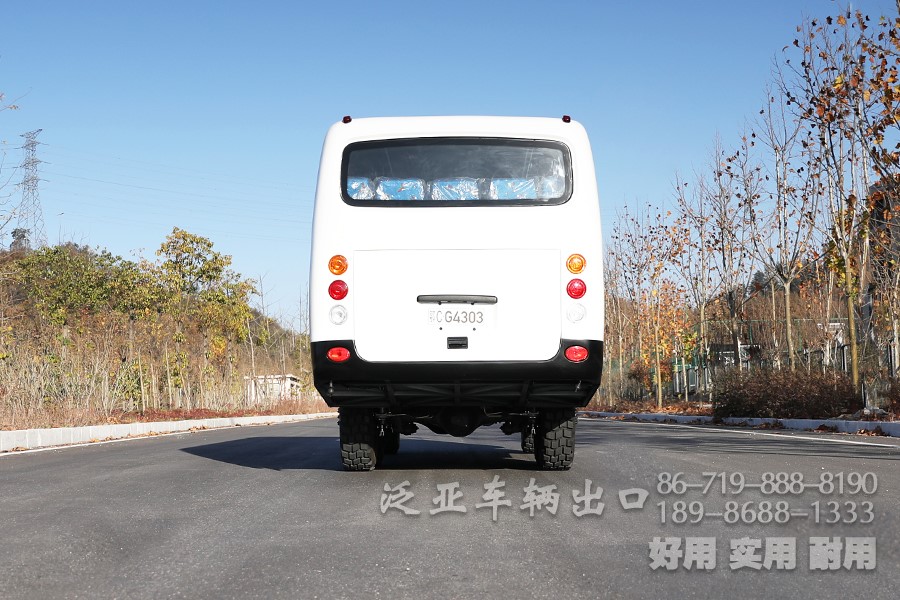 东风六驱客车，越野客车，东风全驱、东风巴士、村村通