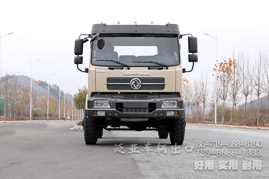 东风4x4，东风四驱，东风大马力卡车，手动八档卡车，大马力底盘出口