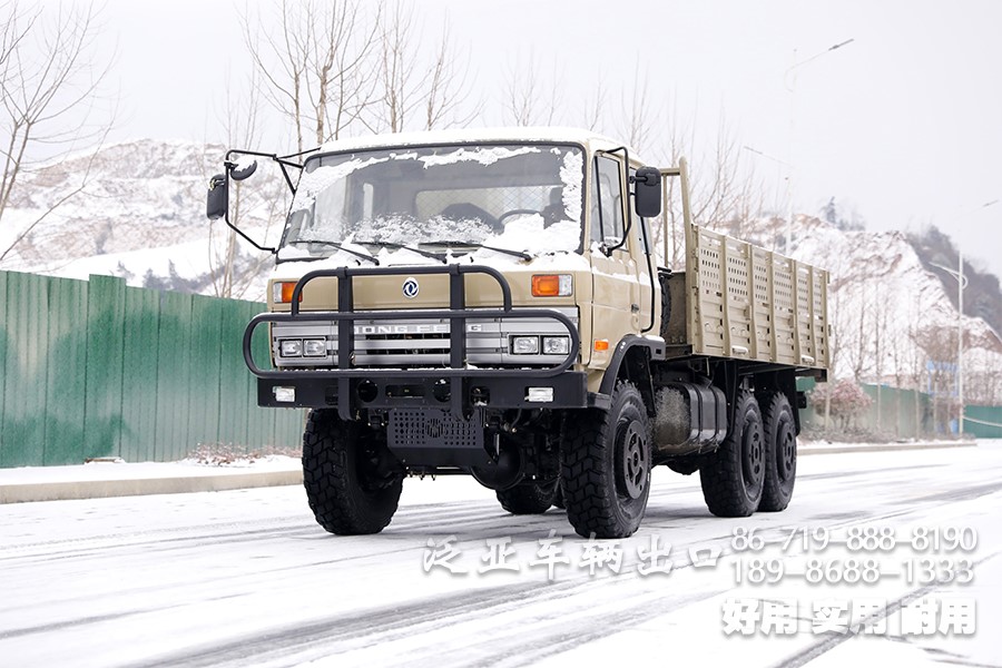 东风六驱,东风6x6,越野专用车,东风大马力越野卡车,越野卡车出口厂家