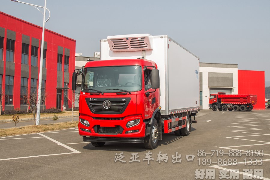 东风天锦KR， F类冷藏车 ，生鲜冷冻运输车， 冷链车 ，保温车 ，保鲜车， 冷冻车， 水产海鲜运输车